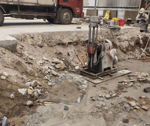 镇江公路下沉压浆